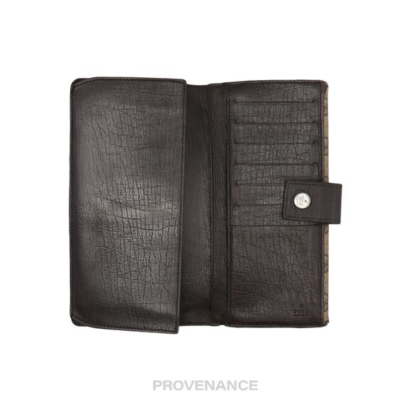 🔴 Gucci Long Wallet - GG Supreme Brown - Picture 5 of 9